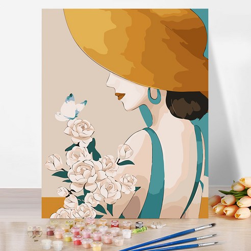 [아트제이] DIY 명화그리기 그림그리기 유화그리기 페인팅 40 x 50, A07, 1개
