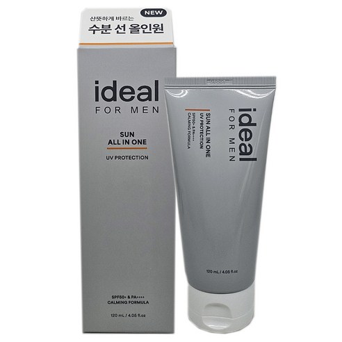 아이디얼포맨 선 디펜스 올인원 로션 120ml(SPF50+), 1개, 120ml