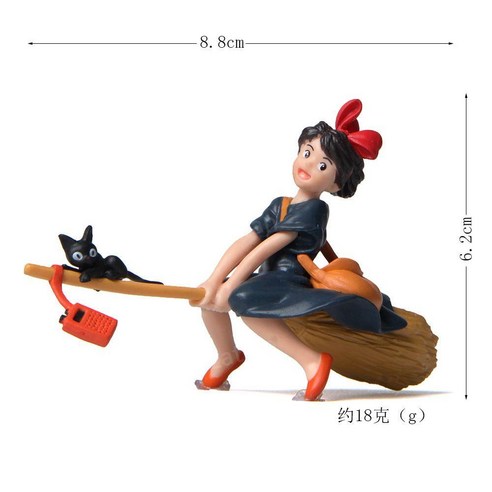 마녀배달부 키키 고양이 오브제 인테리어소품, I. 검은 고양이와 함께 비행 승마 빗자루 지브리파크예약 마녀배달부 키키 고양이 오브제 인테리어소품, I. 검은 고양이와 함께 비행 승마 빗자루 지브리파크예약