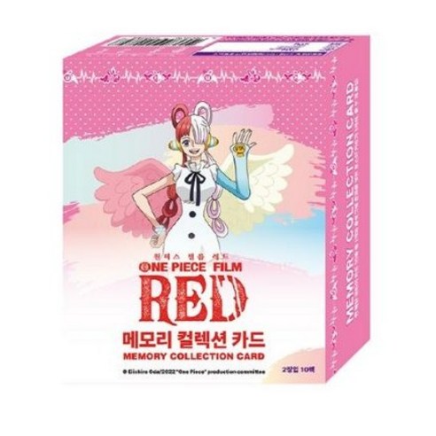 원피스 카드 원피스 필름 레드 메모리 컬렉션 카드 1박스(10팩)/우타 샹크스 루피