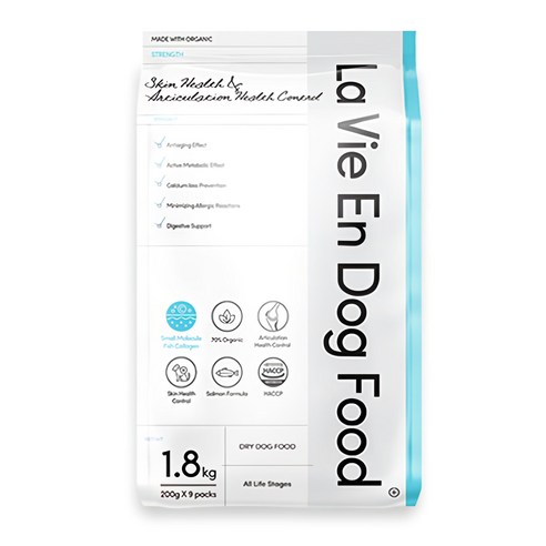 댕댕이 피부 속부터 빛나게! 라비앙독 저분자 피쉬콜라겐 가수분해 사료 솔직 후기 가수분해사료