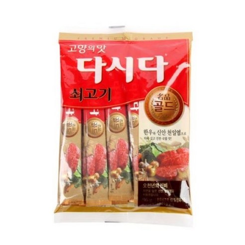 CJ제일제당 다시다 명품 골드 쇠고기, 96g, 1개