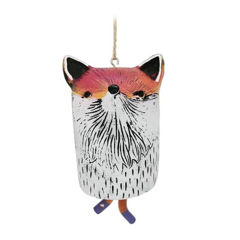 수지 소박한 Windchime 동물 펜던트 Aeolian 벨 추상 미술 Boho 수제 매달려 홈 선물 정원 야외 장식, B