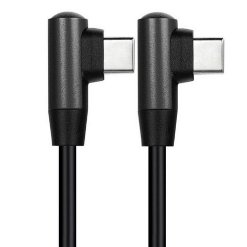 2M 1M 0.5M 0.3M 고속 충전 코드 Usb-c 직각 Usb 각도 유형-c 2.0 수-수 90 도 전화 이중 L 팔꿈치 게임용 케이블, 01 Black_01 0.2 메터