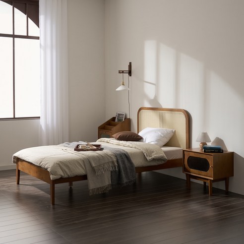 자연을 담은 편안한 수면 환경