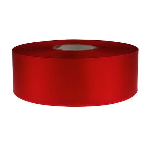 고밀도주자공단 리본끈 10mm, 18빨강, 45m