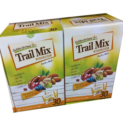 코스트코 골든오차드 트레일믹스750G(25G x 30입) X 2개