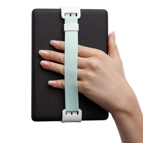 윌비 클립온 포인트 미니 (17 - 18cm 용) 이북리더기 핸드 스트랩, 민트, 1개