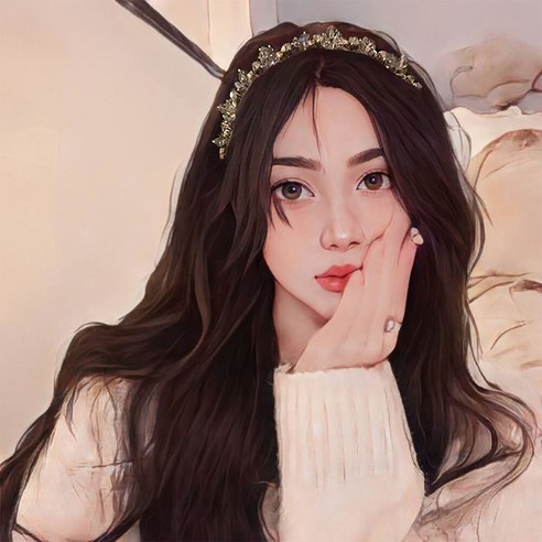 화려함과 편안함이 완벽하게 조화된 크리스탈 큐빅 헤어밴드
