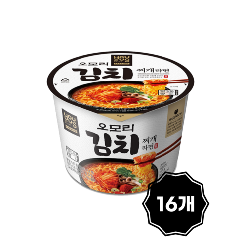 팔도 오모리 김치찌개라면 큰컵 150g