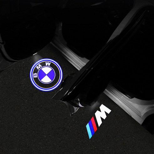 BMW M 유리가공 4K 무변색 LED 도어라이트 2ps X3 X4 X5 X6