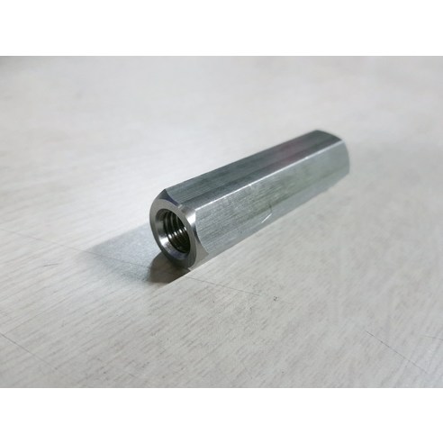 스텐 육각 관통너트 연결 M8 30mm, M14, 1개