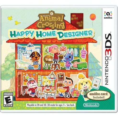 동물의 숲 Happy Home Designer 3DS, Nintendo 3DS_Standard