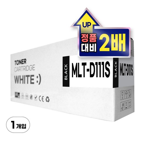 MLT-D111S 토너 SL-M2027 M2074F M2077F, MLT-D111S 검정, 2000개