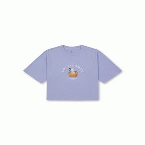 폴햄키즈 공용 플레이티드 저지 반팔 티셔츠 PKE2TS2230