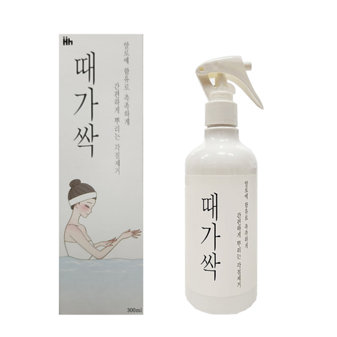 때가싹 각질제거 때비누 바디스크럽(스프레이), 1개, 300ml