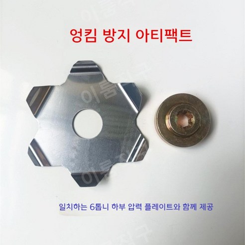 풀감김방지날 예초기 롤러 엉킴방지 보조날, D 2개, 1개