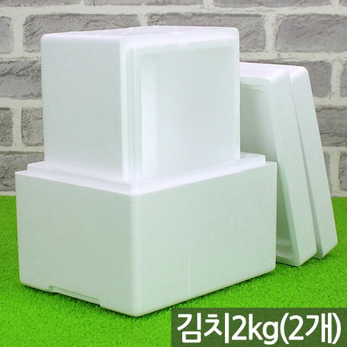 다양한 스티로폼 택배 박스 - 아이스박스 박스 스티로폴 스치로폼 김치박스 상자 낱개, 1세트