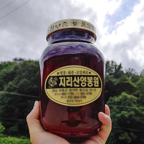 100% 자연산 진짜 벌꿀 2.4kg, 잡화꿀, 1개