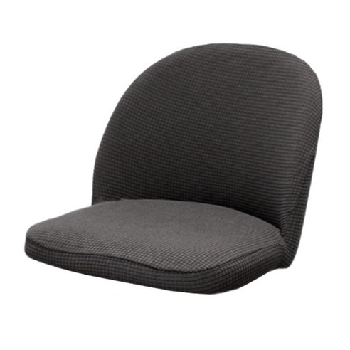 현대 연약한 식사 의자 덮개 빨 수 있는 막대기 발판 덮개 가구 보호자, 회색, 폴리에스터
