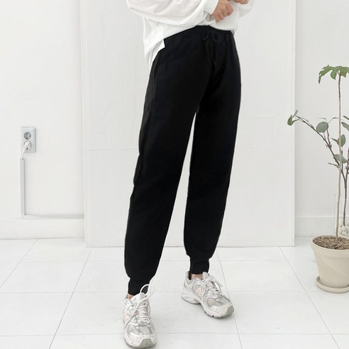 가비진 여성용 편해요 조거 팬츠는 빅사이즈까지 트레이닝 바지 데일리룩