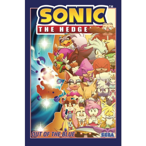 Sonic the Hedgehog Vol. 8: Out of the Blue Paperback, IDW Publishing, English, 9781684057887