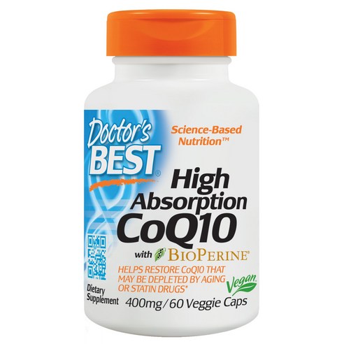 닥터스베스트 하이 앱솔션 CoQ10 400mg 베지 캡, 60정, 1개