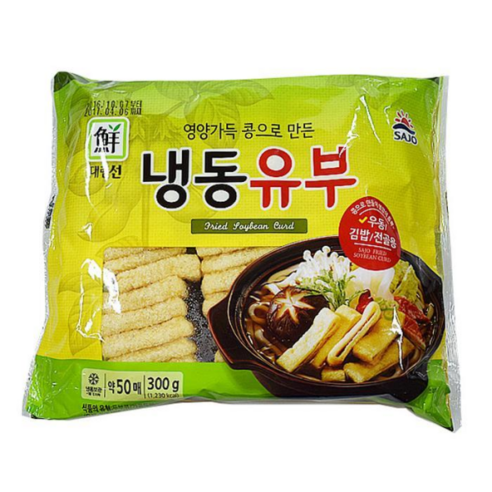 [푸른들마켓][사조]냉동유부500g, 1개, 500g