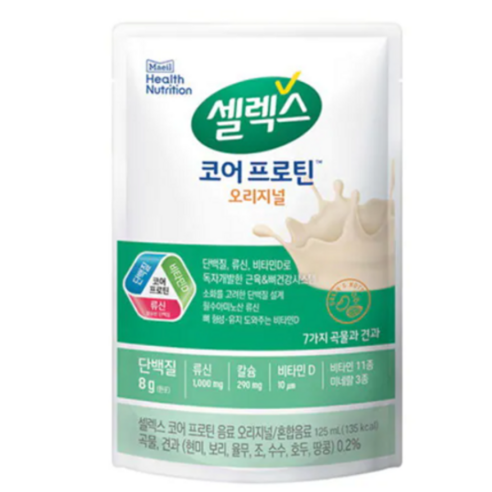 셀렉스 코어 프로틴 음료 오리지널 125ml 28개, 125ml × 14개