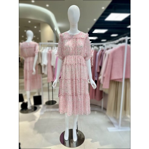 올리브데올리브 플라워 쉬폰 원피스 YW3MO344(2034564)