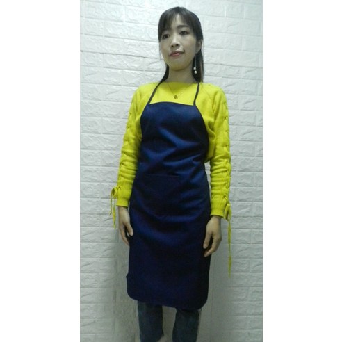 방지 캔버스 데님 앞치마 노동 보호 앞치마 작업 앞치마 소매 커버 용접 앞치마, 1 건