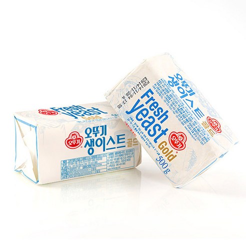 오뚜기 생이스트 골드 500g (아이스박스포장) 냉동생지겸용 국산