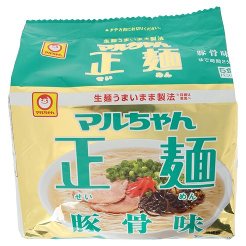 마루찬 세이멘 돈코츠맛 5개입, 1개, 1개