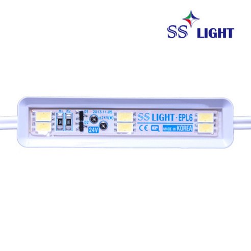 SS LIGHT 24V 3구모듈 일반형 화이트, 1개