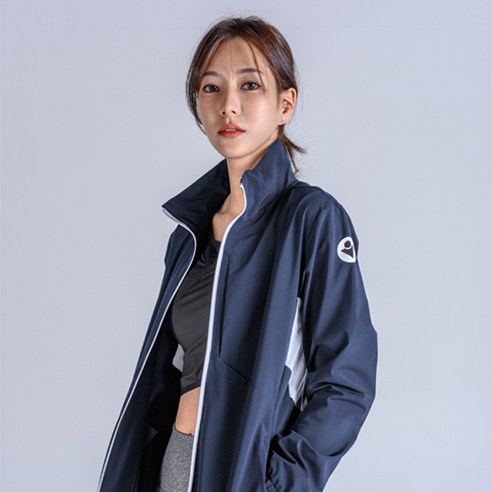 네이비짐 여자 바람막이 퓨리 윈드브레이커 러너자켓 WIND RUNNER JACKET 초경량