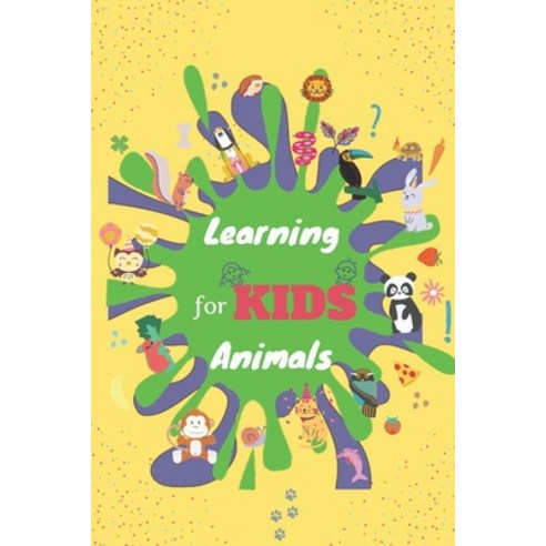 learning animals for kids: Fun with Numbers Letters Shapes Colors and Animals student kinderga... Paperback, Independently Published