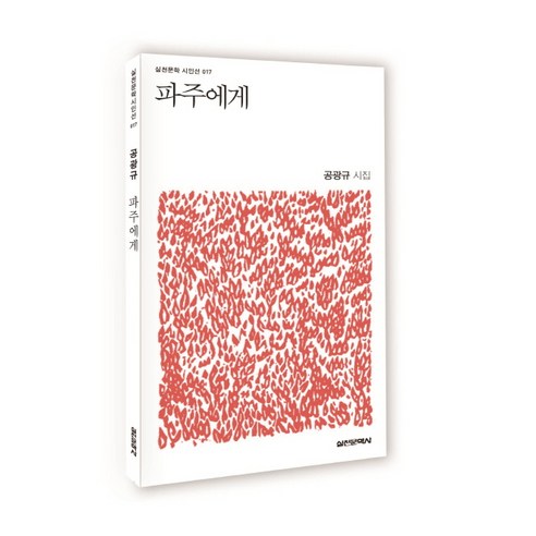 파주에게:공광규 시집, 실천문학사, 공광규