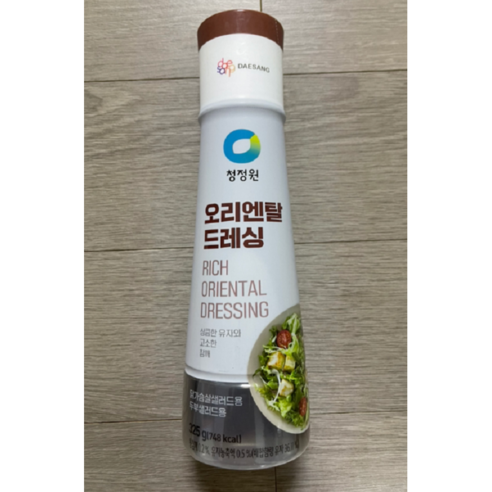 청정원 오리엔탈 드레싱 325g 2개