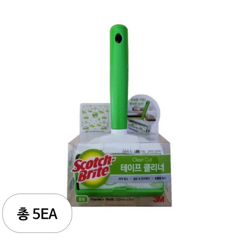 스카치브라이트 테이프클리너 본품, 5개