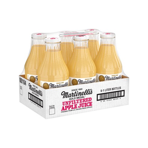 자연의 순수함을 담은 황금빛 사과의 유혹, 마티넬리 골드메달 언필터드 애플주스