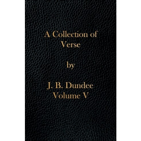 (영문도서) A Collection of Verse: Volume V Paperback, A H Stockwell Ltd, English, 9780722352830
