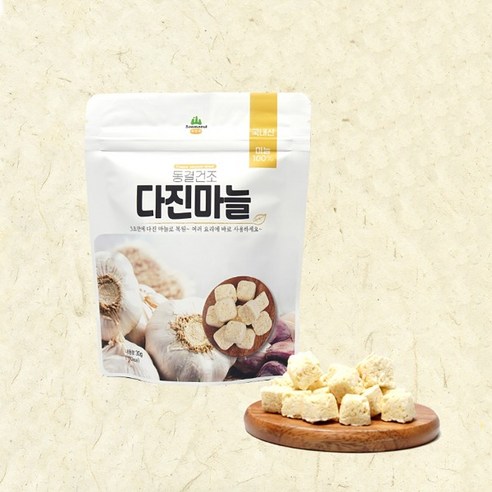 동결건조 다진마늘60g 블륵조미 국내산100% 산마을, 60g, 1개