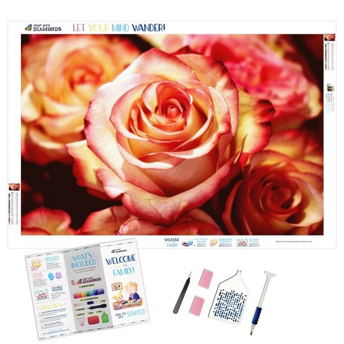 DIY 다이아몬드 페인팅 쥬얼리 크로스 스티치 풍경 시리즈 ZSH-132, 50cmx70cm
