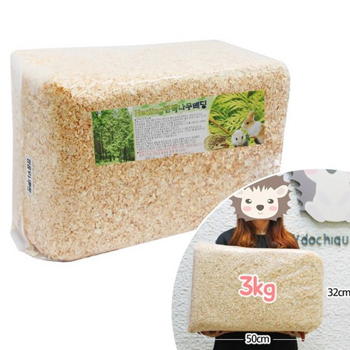 단독무료배송 힐링 편백나무베딩 2.5kg, 1개