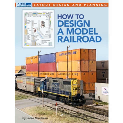 (영문도서) How to Design a Model Railroad Paperback, Kalmbach Media, English, 9781627008310