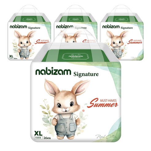 🥵 땀띠 걱정 끝! 우리 아이 꿀잠 지켜주는 여름 기저귀 선택법 나비잠시그니처썸머