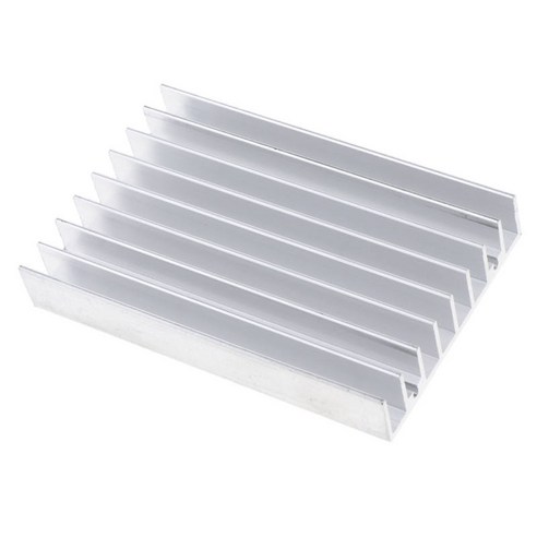 Ic 냉각 팬 방열판 액세서리 cpu ram 비디오 카드 방열 키트 100x65.5x15mm 용 쿨러 핀, 설명, 실버, 설명
