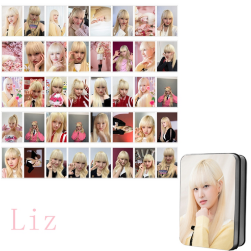 아이브(IVE) 굿즈 포카 ELEVEN 싱글1집앨범 굿즈 단체 개인 포터카드40장 7종세트, Liz