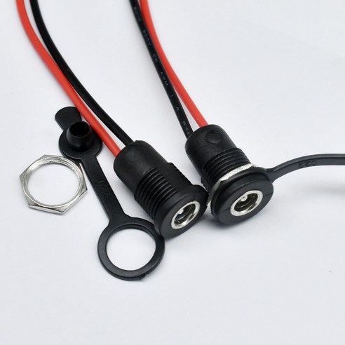 DC-220X DC 단자 (5A) 5.5-2.1mm 사출연장선 (1pcs), 기본, 1개