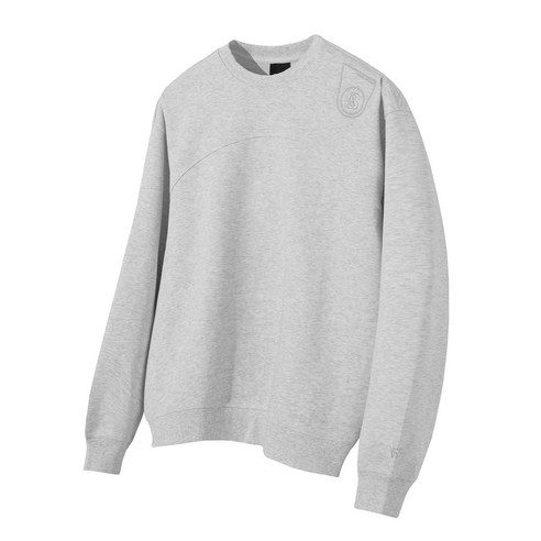 스위브 Round Upper Seam Sweatshirt (Oatmeal Grey) LSRSCTM111M